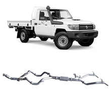 Load image into Gallery viewer, Redback 4x4 Extreme Duty Twin Exhaust for Toyota Landcruiser (01/2007 - 10/2016)
