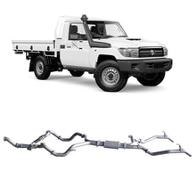 Load image into Gallery viewer, Redback 4x4 Extreme Duty Twin Exhaust for Toyota Landcruiser (01/2007 - 10/2016)
