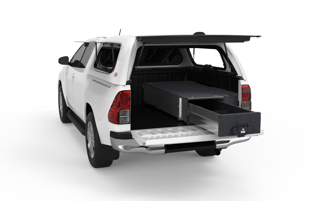 Toyota Hilux (09/2021-current) 4WD Interiors Single Drawer with Fixed Top