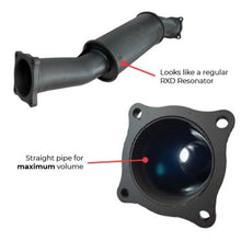 Load image into Gallery viewer, Redback Extreme Duty Straight Piped Resonator (Offset/Offset, 5” Round)
