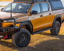 Load image into Gallery viewer, Toyota HiLux N90 (26+) Ironman Premium Side Steps &amp; Rails

