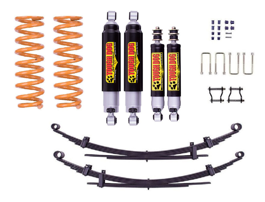 Toyota Landcruiser (2012-2024) 79 Dual Cab Series 50mm suspension lift kit - Tough Dog Adjustable