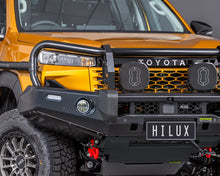 Load image into Gallery viewer, Toyota HiLux N90 (26+) Ironman Deluxe Bull Bar &amp; Loom Kit
