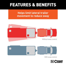 Load image into Gallery viewer, CURT TruTrack™ 4P Weight Distribution Hitch with 4x Sway Control (800lb)
