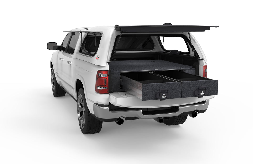 Ram 1500 (2020-2025) With Ram-Box 4WD Interiors Fixed Floor Drawers