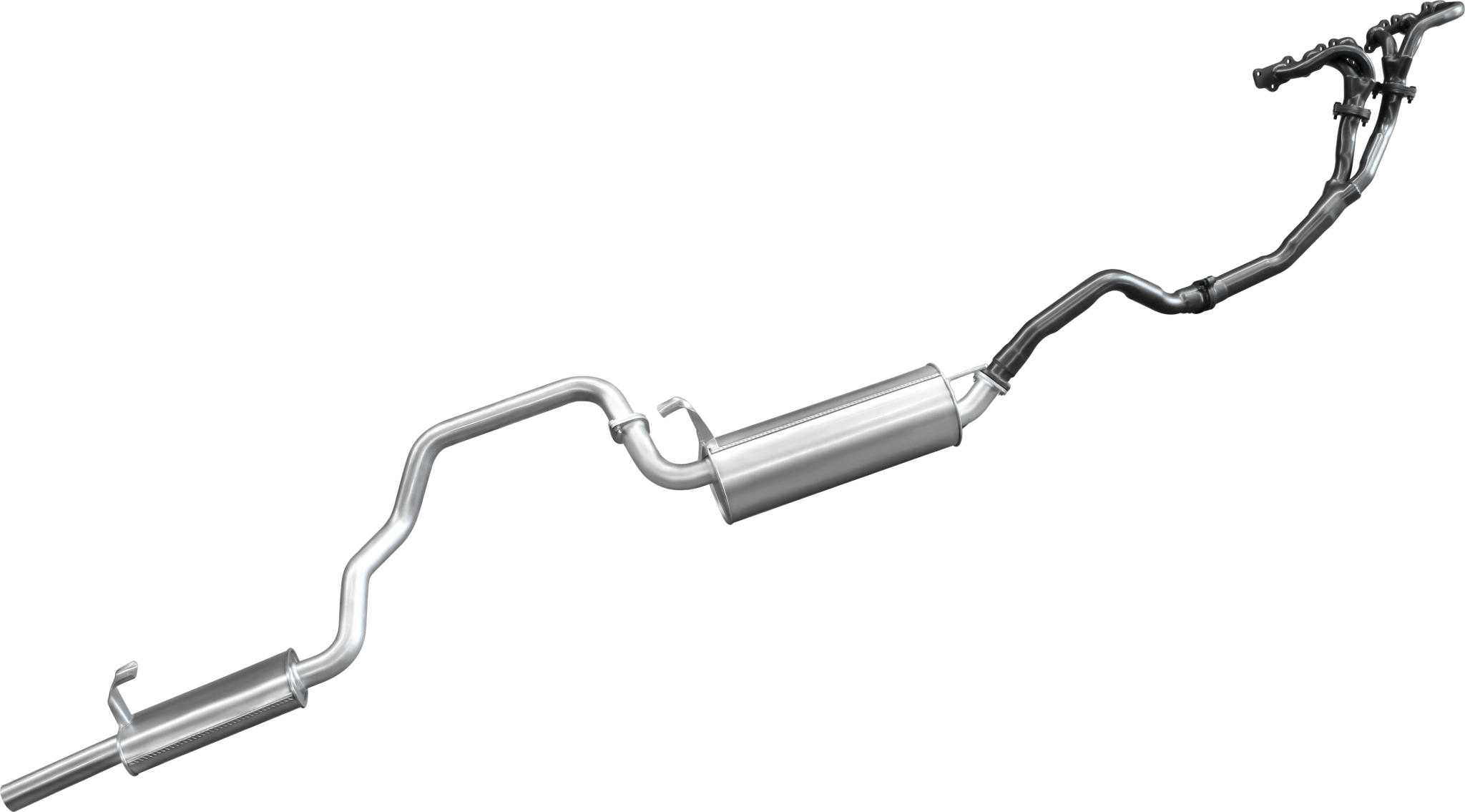 Toyota Landcruiser 105 Series (1998-2007) FZJ105 4.5L 1FZ Manta Exhaust - Canyon Off-Road