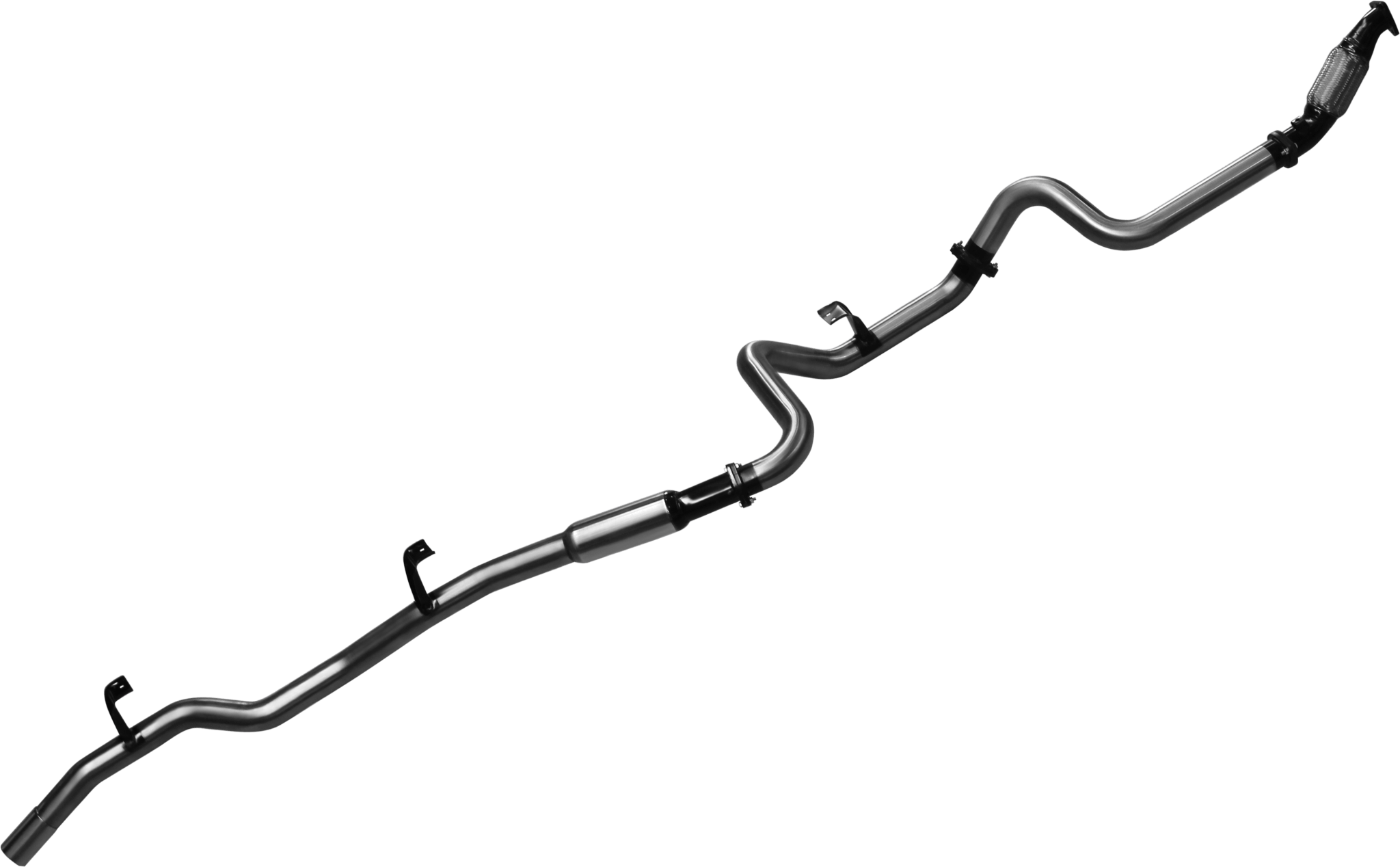 Toyota Landcruiser 79 Series (2016-2021) Dual Cab & Single Cab 4.5L (With DPF) 1VD V8 Turbo Diesel Ute Manta Exhaust - Canyon Off-Road