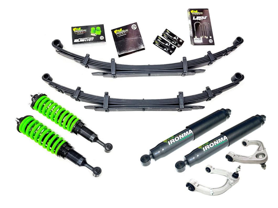 Mitsubishi Triton (2009-2015) MN 40-70mm adjustable - Ironman Foam Cell Pro Suspension Lift Kit