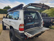 Load image into Gallery viewer, Toyota Landcruiser 100 Series Tailgate Storage (SKU: HF100TS) - Canyon Off-Road
